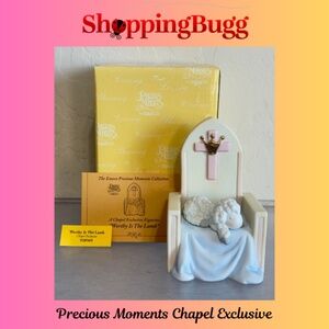 Precious Moments Chapel Exclusive Worthy Is The Lamb Figurine 928569 (SB1399)